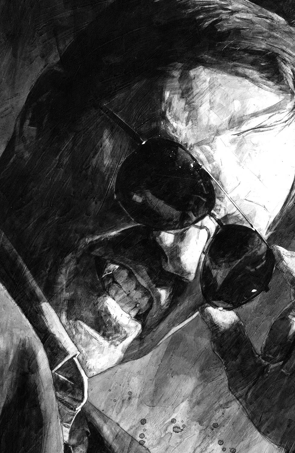 BLOOD STAINED TEETH #1