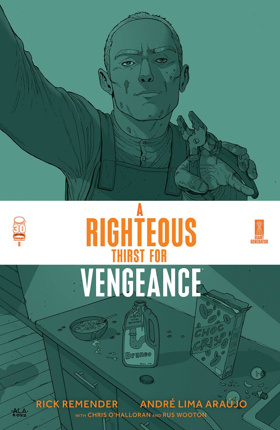 RIGHTEOUS THIRST FOR VENGEANCE #8 RIGHTEOUS THIRST FOR VENGEANCE #8