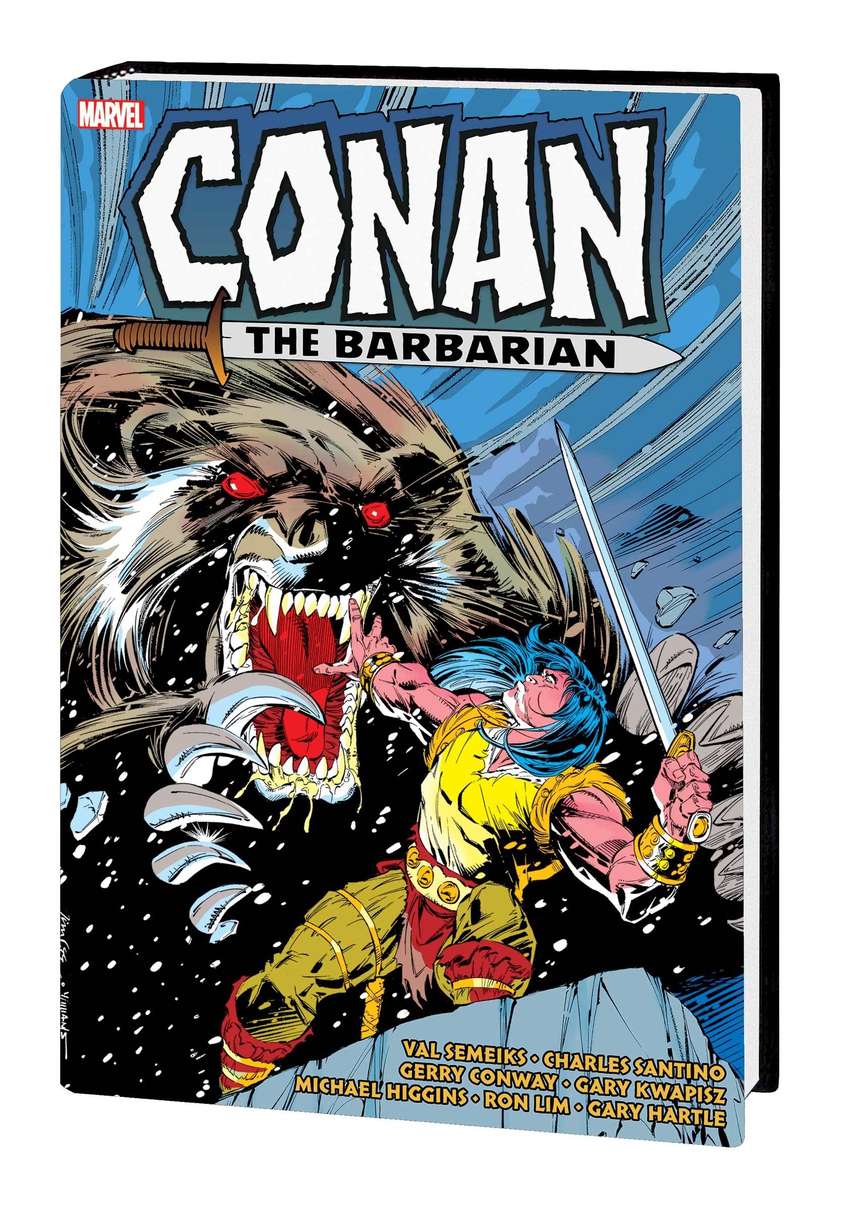 CONAN THE BARBARIAN ORIG MARVEL YRS OMNIBUS HC VOL 09 LEE CV CONAN THE BARBARIAN ORIG MARVEL YRS OMNIBUS HC VOL 09 LEE CV