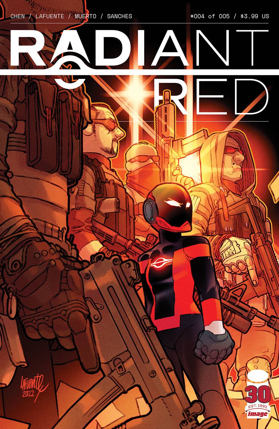 RADIANT RED #4 RADIANT RED #4