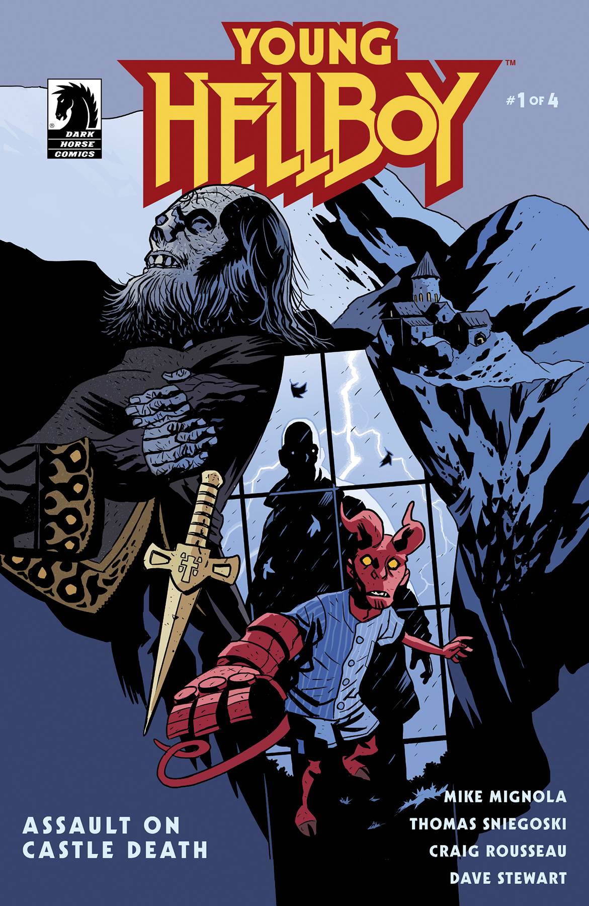 YOUNG HELLBOY ASSAULT ON CASTLE DEATH #1 YOUNG HELLBOY ASSAULT ON CASTLE DEATH #1