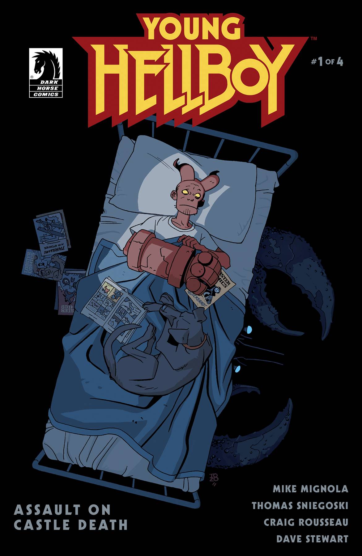 YOUNG HELLBOY ASSAULT ON CASTLE DEATH #1 YOUNG HELLBOY ASSAULT ON CASTLE DEATH #1