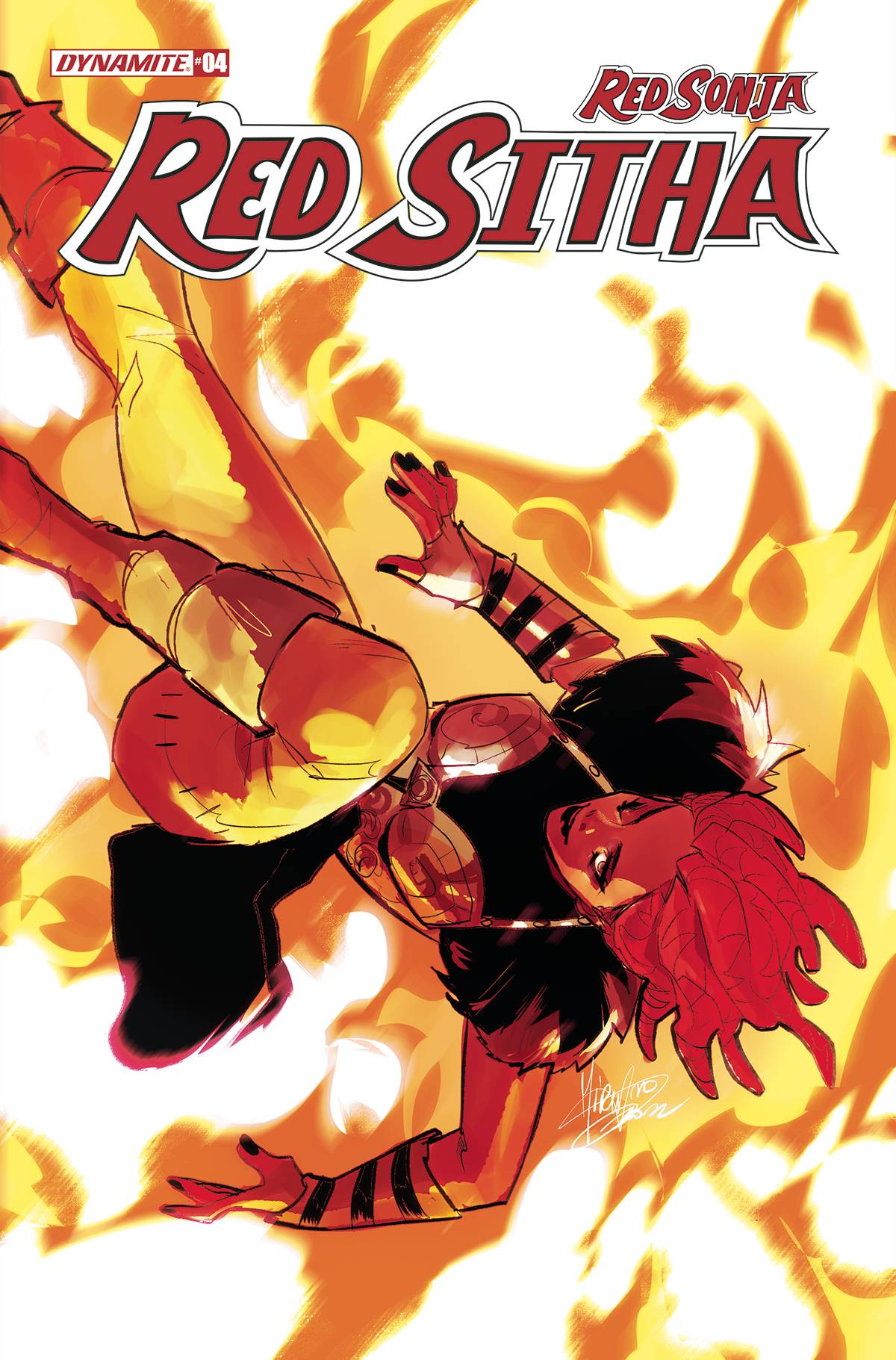 RED SONJA RED SITHA #4