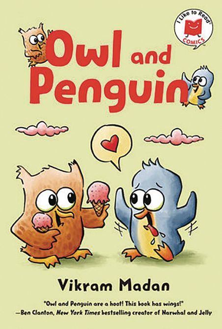 I LIKE TO READ COMICS HC GN OWL AND PENGUIN