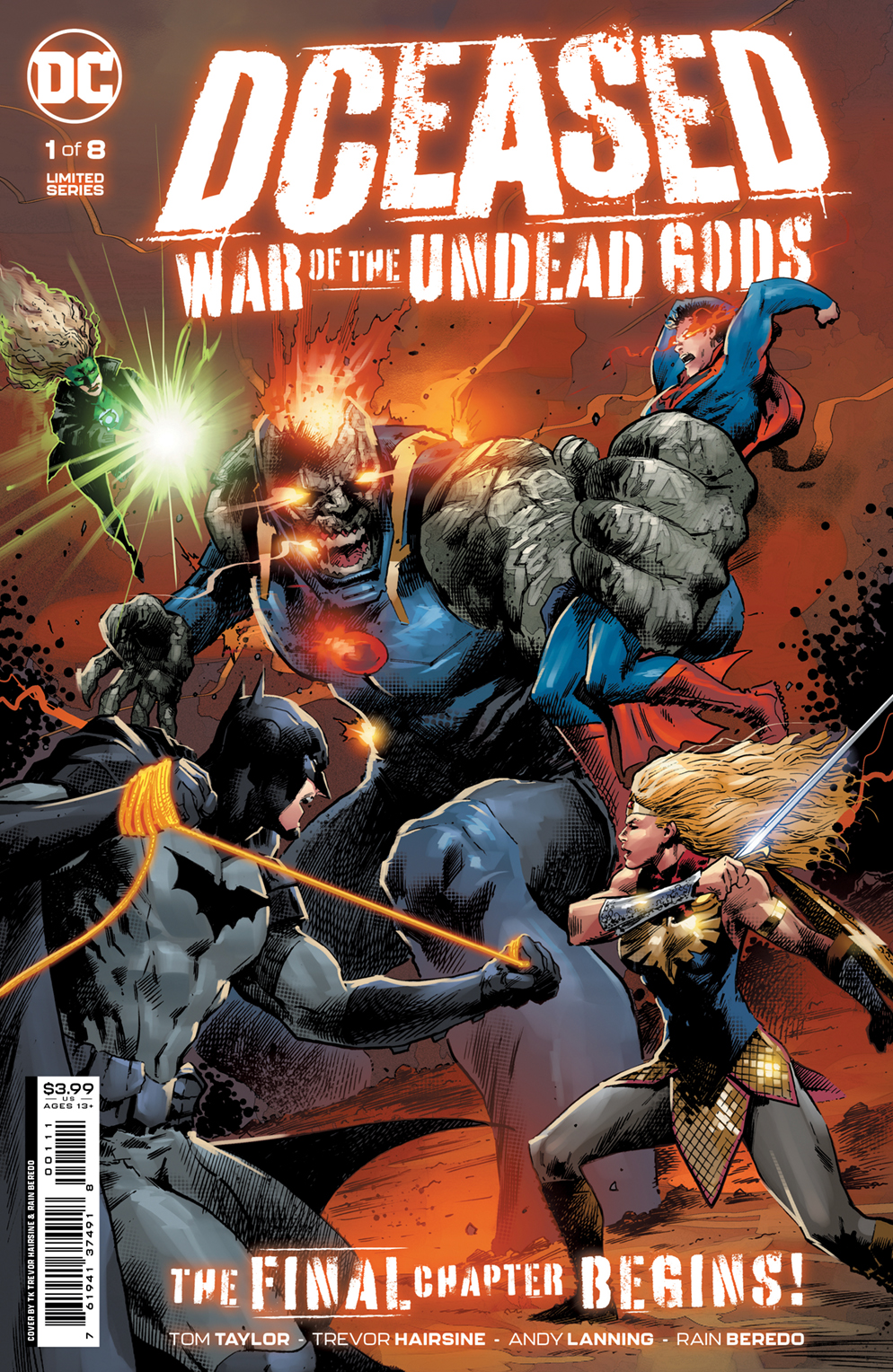 DCEASED WAR OF THE UNDEAD GODS #1 DCEASED WAR OF THE UNDEAD GODS #1