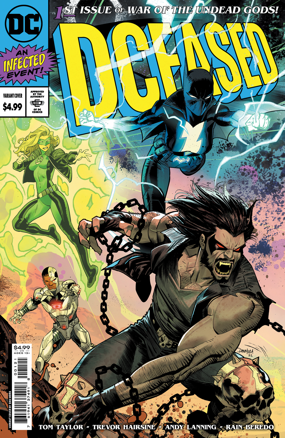 DCEASED WAR OF THE UNDEAD GODS #1 DCEASED WAR OF THE UNDEAD GODS #1