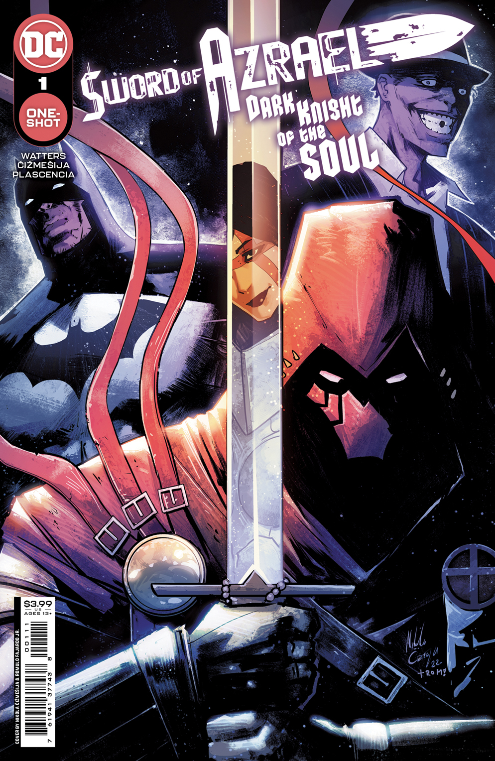 SWORD OF AZRAEL DARK KNIGHT OF THE SOUL #1 SWORD OF AZRAEL DARK KNIGHT OF THE SOUL #1