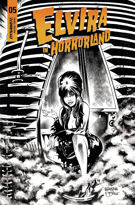 ELVIRA IN HORRORLAND #5