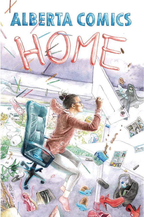 ALBERTA COMICS ANTHOLOGY HOME GN ALBERTA COMICS ANTHOLOGY HOME GN