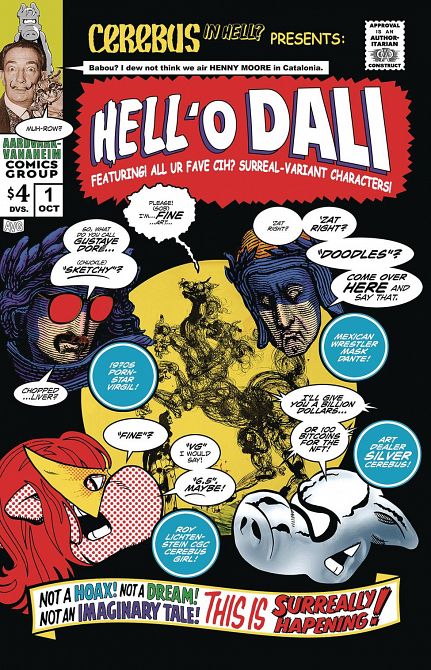 CEREBUS IN HELL PRESENTS HELL O DALI ONE SHOT