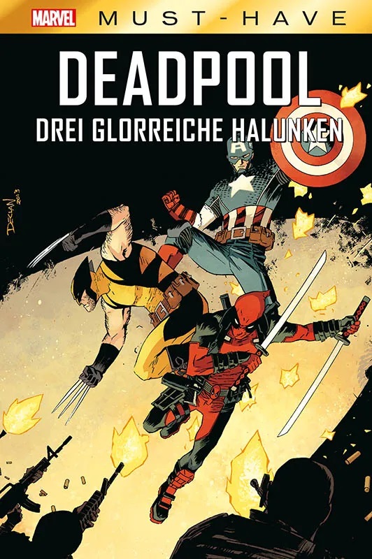 MARVEL MUST-HAVE: DEADPOOL – DREI GLORREICHE HALUNKEN MARVEL MUST-HAVE: DEADPOOL – DREI GLORREICHE HALUNKEN