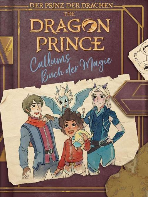 DRAGON PRINCE – DER PRINZ DERv DRACHEN: CALLUMS BUCH DER MAGIE (Sachbuch)