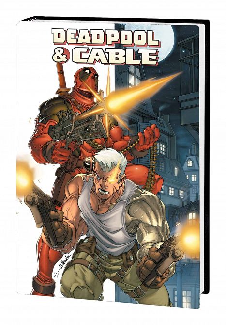 DEADPOOL AND CABLE OMNIBUS HC BROOKS DM VARIANT NEW PTG