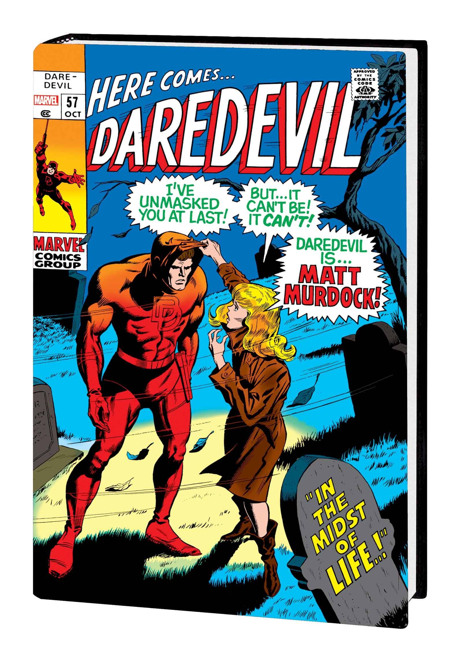 DAREDEVIL OMNIBUS HC VOL 02 COLAN DAREDEVIL UNMASKED DM VARIANT DAREDEVIL OMNIBUS HC VOL 02 COLAN DAREDEVIL UNMASKED DM VARIANT