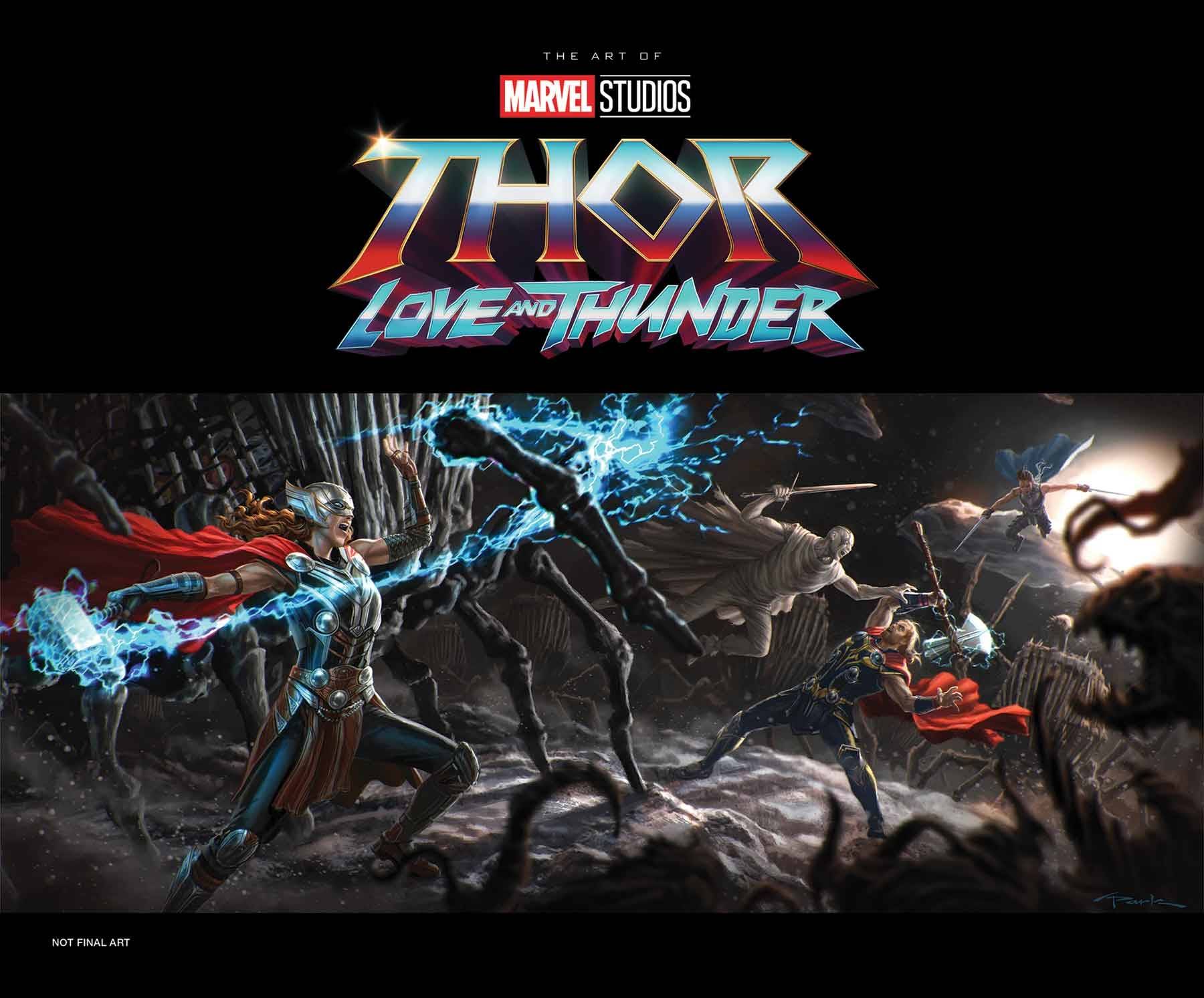 MARVEL STUDIOS THOR LOVE AND THUNDER THE ART OF THE MOVIE MARVEL STUDIOS THOR LOVE AND THUNDER THE ART OF THE MOVIE
