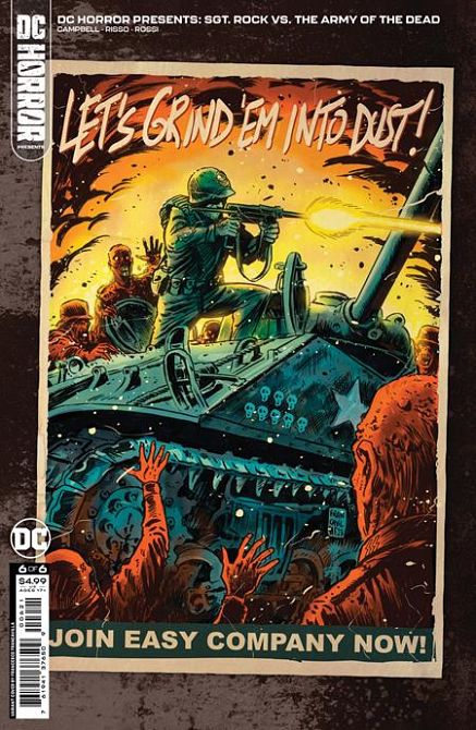 DC HORROR PRESENTS SGT ROCK VS THE ARMY OF THE DEAD #6