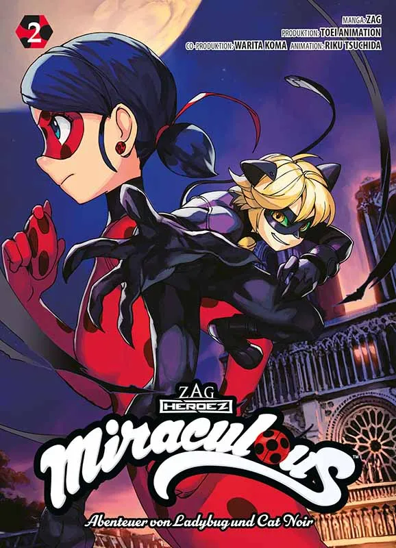 MIRACULOUS: DIE ABENTEUER VON LADYBUG UND CAT NOIR (MANGA) #02 MIRACULOUS: DIE ABENTEUER VON LADYBUG UND CAT NOIR (MANGA) #02