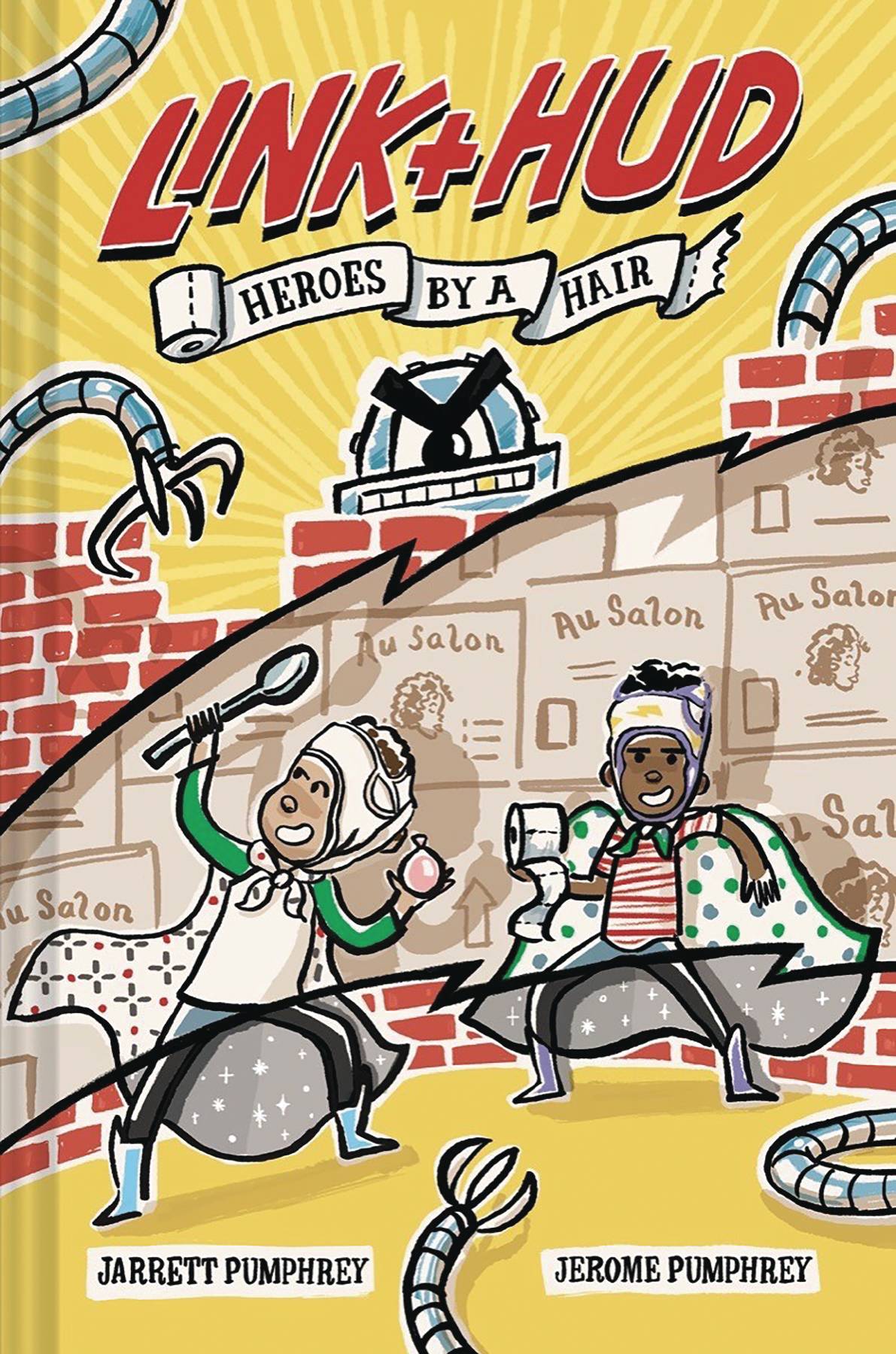LINK AND HUD GN VOL 01 HEROES BY A HAIR LINK AND HUD GN VOL 01 HEROES BY A HAIR
