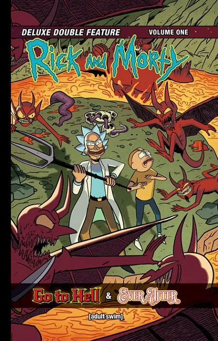 RICK AND MORTY VOL 1 DELUXE DOUBLE FEATURE HC