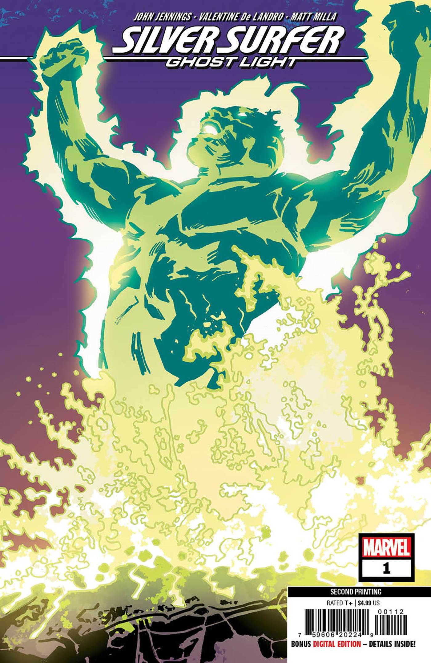 SILVER SURFER GHOST LIGHT #1 SILVER SURFER GHOST LIGHT #1