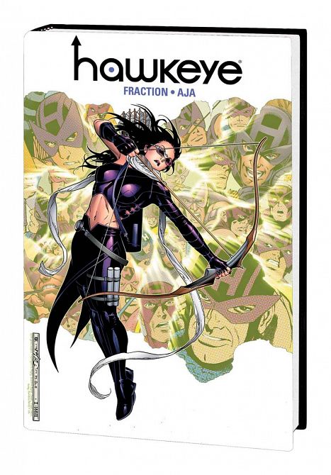 HAWKEYE BY FRACTION AND AJA OMNIBUS HC DM VARIANT NEW PTG