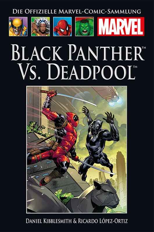 HACHETTE PANINI MARVEL COLLECTION 273: BLACK PANTHER VS. DEADPOOL #273 HACHETTE PANINI MARVEL COLLECTION 273: BLACK PANTHER VS. DEADPOOL #273