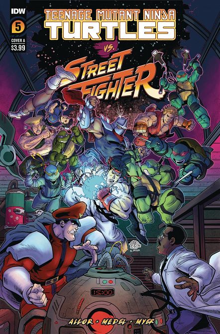 TMNT VS STREET FIGHTER #5