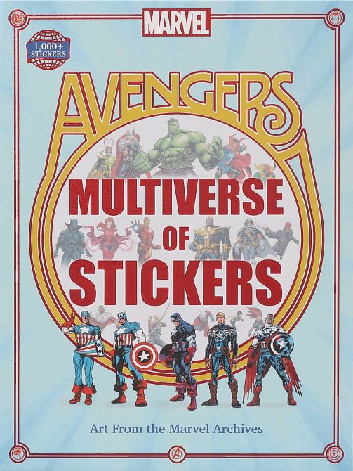 MARVEL AVENGERS MULTIVERSE OF STICKERS HC