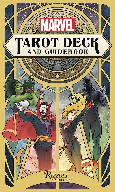 MARVEL TAROT DECK & GUIDEBOOK SC MARVEL TAROT DECK & GUIDEBOOK SC