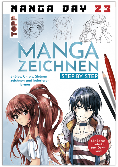 GRATIS-MANGA (MANGA-DAY 2023): Manga zeichnen Step by Step