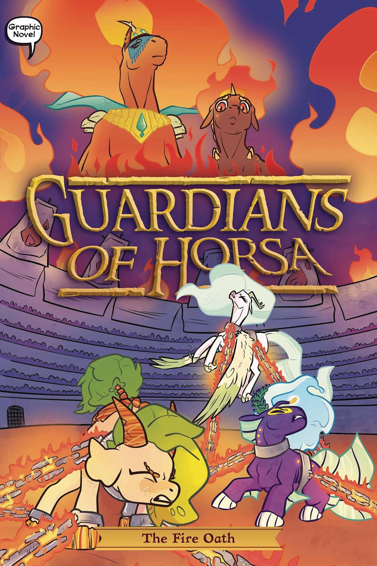 GUARDIANS OF HORSA GN VOL 04 FIRE OATH GUARDIANS OF HORSA GN VOL 04 FIRE OATH