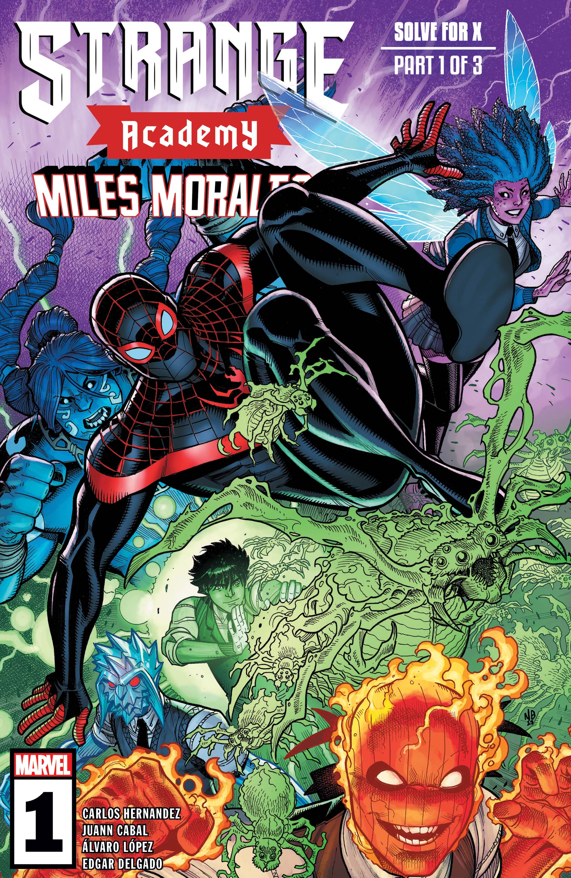 STRANGE ACADEMY MILES MORALES / MOON KNIGHT / AMAZING SPIDER-MAN (2023) STRANGE ACADEMY MILES MORALES / MOON KNIGHT / AMAZING SPIDER-MAN (2023)