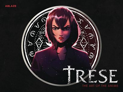 TRESE ART OF THE ANIME DELUXE EDITION HC