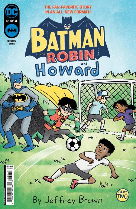 BATMAN AND ROBIN AND HOWARD #2 BATMAN AND ROBIN AND HOWARD #2