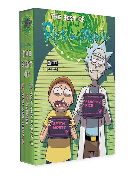 BEST OF RICK AND MORTY SLIPCASE COLLECTION SC BEST OF RICK AND MORTY SLIPCASE COLLECTION SC