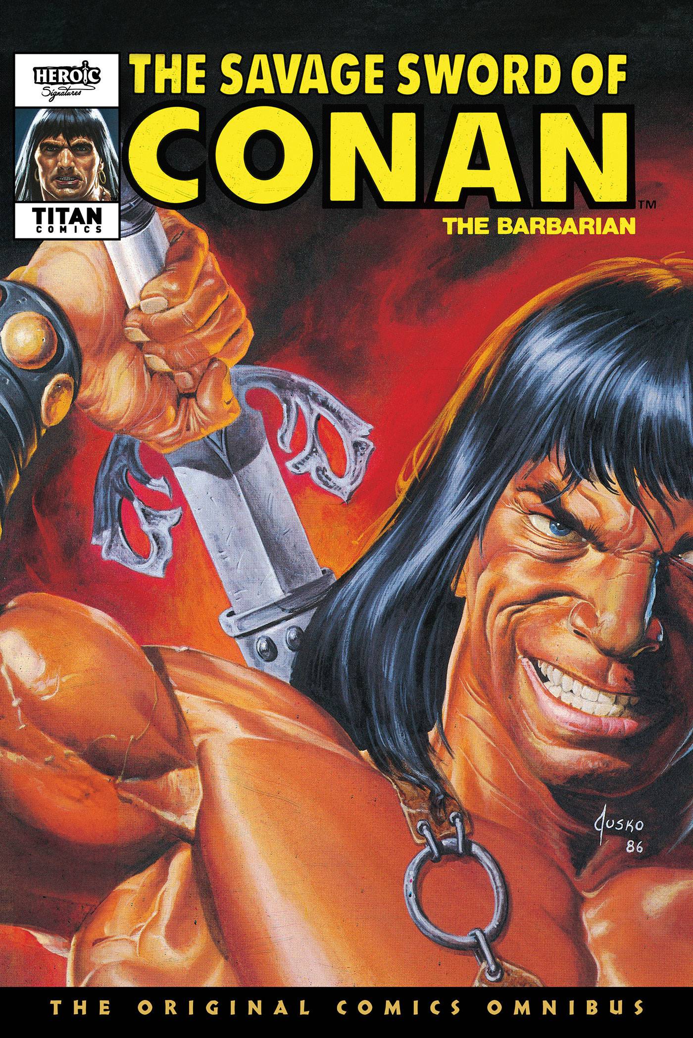 SAVAGE SWORD CONAN ORIGINAL OMNI REG EDITION HC VOL 09