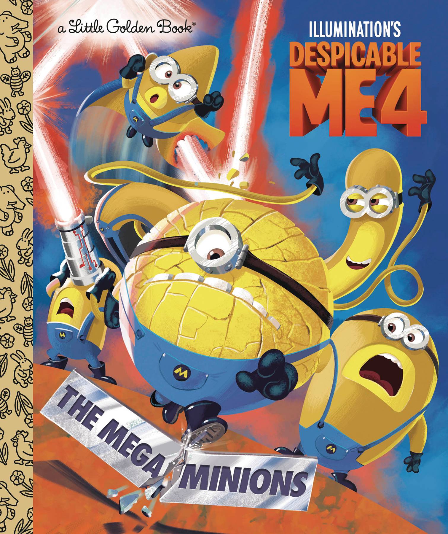 DESPICABLE ME 4 LITTLE GOLDEN BOOK HC DESPICABLE ME 4 LITTLE GOLDEN BOOK HC