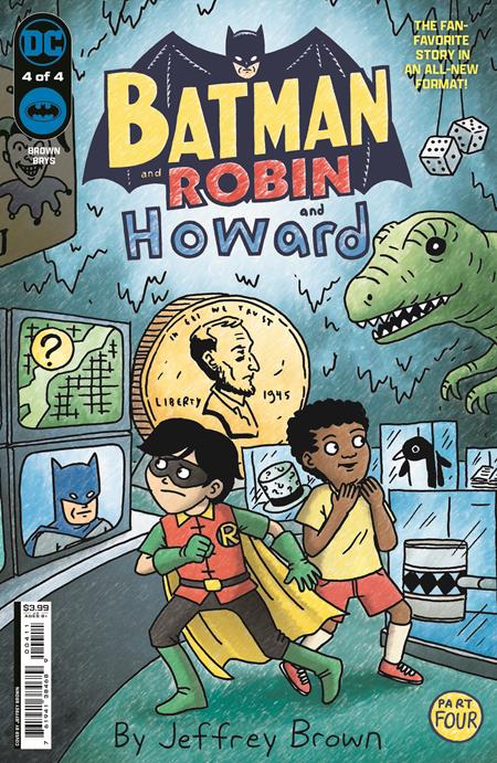 BATMAN AND ROBIN AND HOWARD #4 BATMAN AND ROBIN AND HOWARD #4