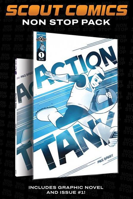 ACTION TANK VOL 01 SCOOT COLLECTORS PACK #1 AND COMPLETE TP (NON STOP)
