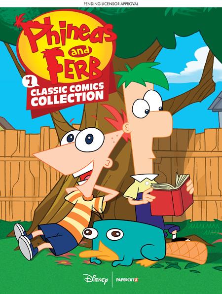 PHINEAS AND FERB CLASSIC COMICS COLLECTION HC VOL 01