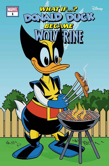 WHAT IF DONALD DUCK BECAME WOLVERINE #1