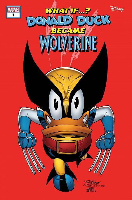 WHAT IF DONALD DUCK BECAME WOLVERINE #1