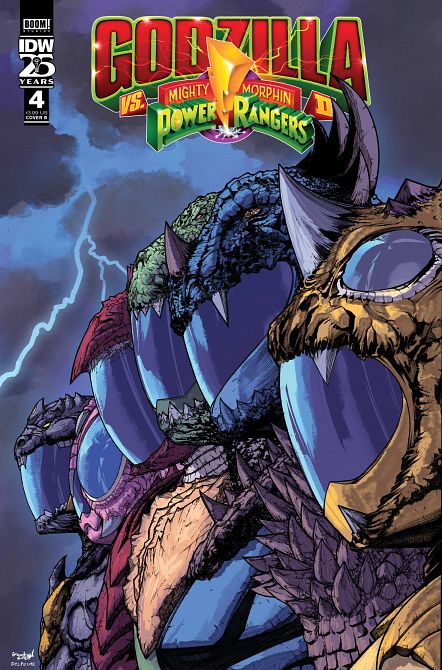 GODZILLA VS MMPR II #4