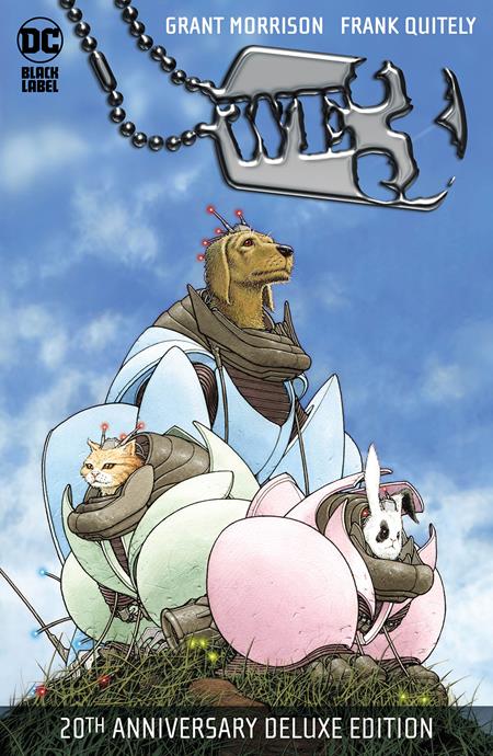 WE3 THE 20TH ANNIVERSARY DELUXE EDITION HC BOOK MARKET FRANK QUITELY COVER WE3 THE 20TH ANNIVERSARY DELUXE EDITION HC BOOK MARKET FRANK QUITELY COVER