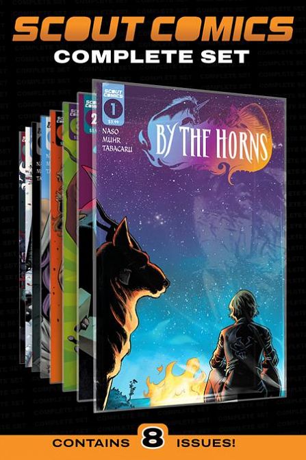 BY THE HORNS TP VOL 01 COLLECTORS PACK COMPLETE SET