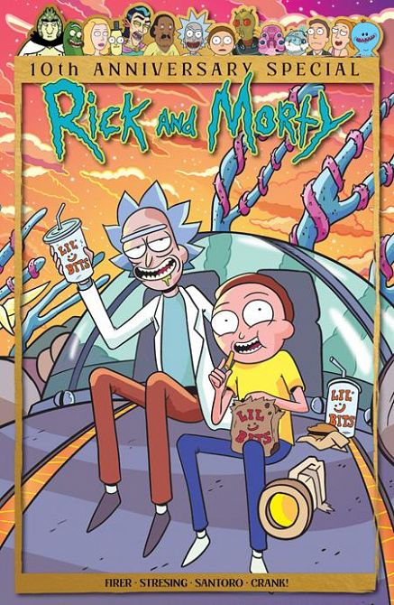 RICK AND MORTY 10TH ANNIVERSARY SPECIAL #1