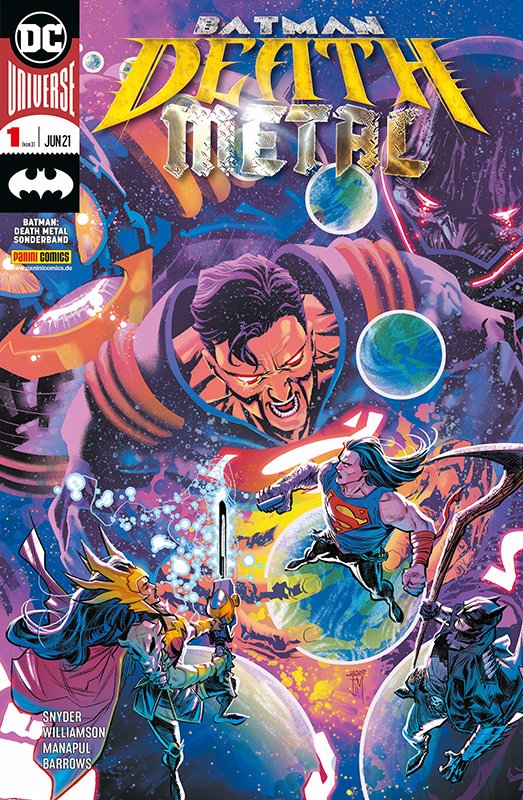 BATMAN: DEATH METAL SONDERBAND #01 BATMAN: DEATH METAL SONDERBAND #01