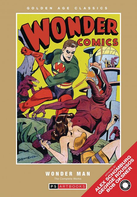 GOLDEN AGE CLASSICS WONDER MAN HC VOL 01