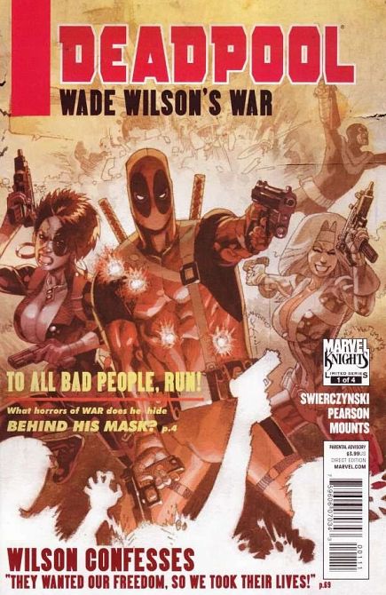 DEADPOOL WADE WILSONS WAR (2010)