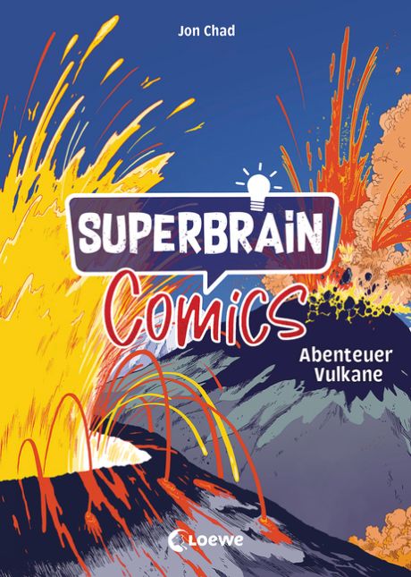 SUPERBRAIN-COMICS - ABENTEUER VULKANE